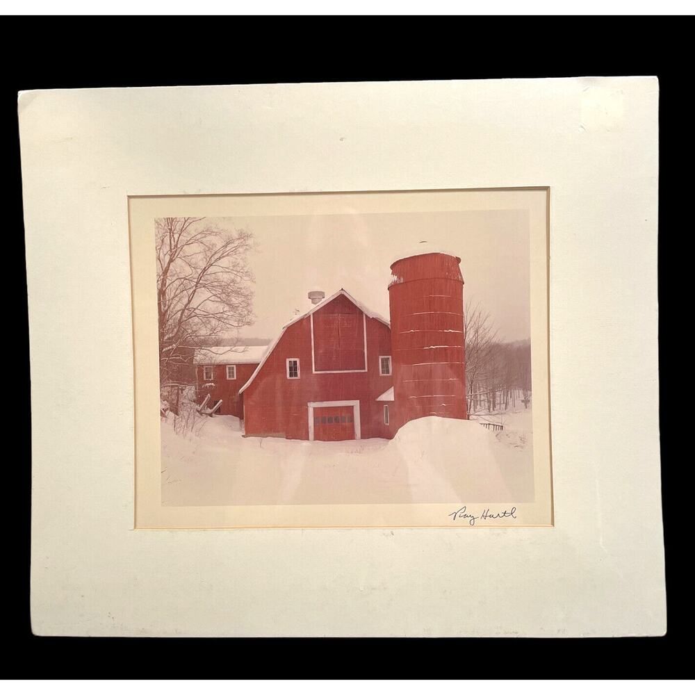 Ray Hartl County Barn Photography Art Print‎ Number 134 Farmhouse Cottagecore